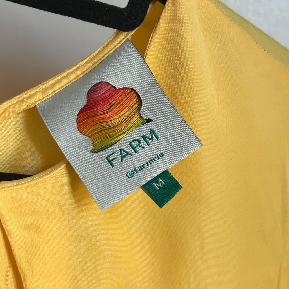 Farm Rio Yellow Dress - Picture 7 of 8